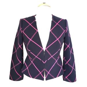 NWOT The Limited Plaid Blazer